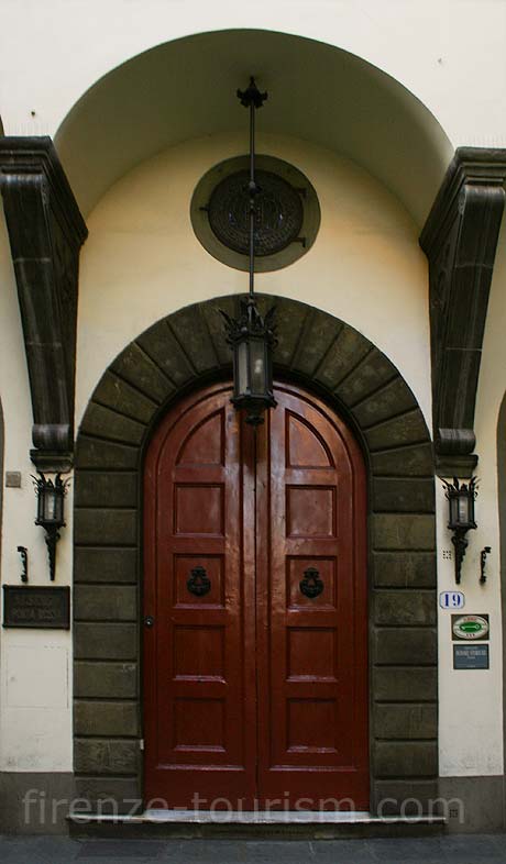 A Firenzei porta rossa hotel bejarata foto