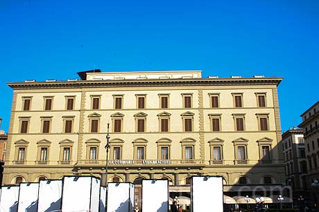 A pizza della repubblica etterem Firenzeben foto