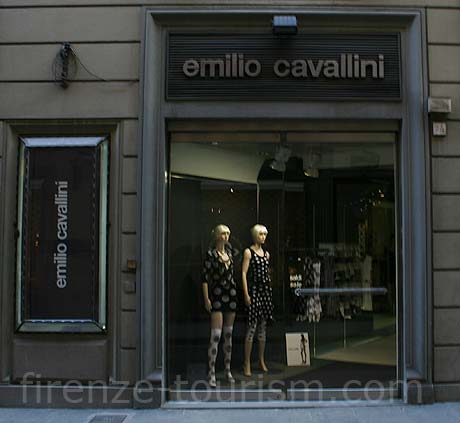 Az Emilio Cavallini Divathaz Firenzeben