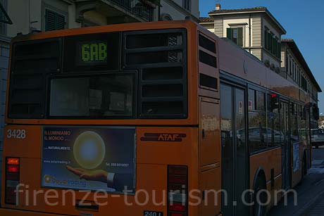 Busz Firenzeben