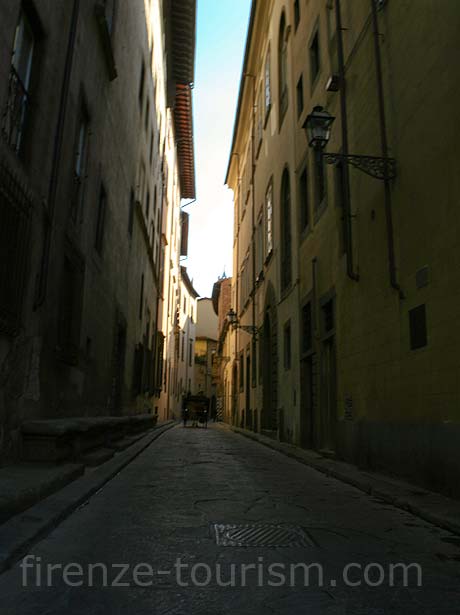 Utca Firenzeben foto