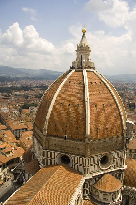 Cupola Domului din Florenta - capodopera a lui Brunelleschi