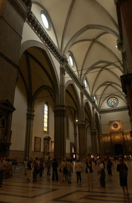 Interiorul Domului din Florenta