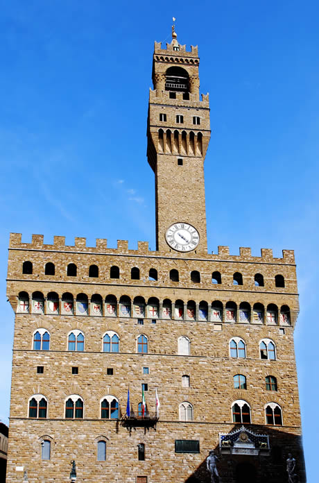 Palazzo vecchio museum in Florence