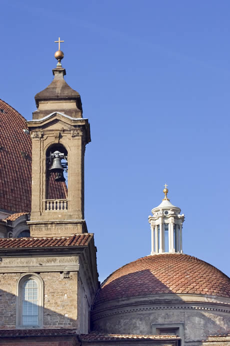 San lorenzo bell tower in Florence