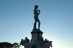 Le David De Michel-Ange Réplique à Florence