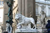 Sculture Nella Loggia Della Signoria A Firenze