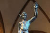 Statua In Bronzo Di Perseo Che Decapita La Medusa Nella Loggia Dei Lanzi Firenze