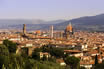Vista Panoramica Della Città Di Firenze