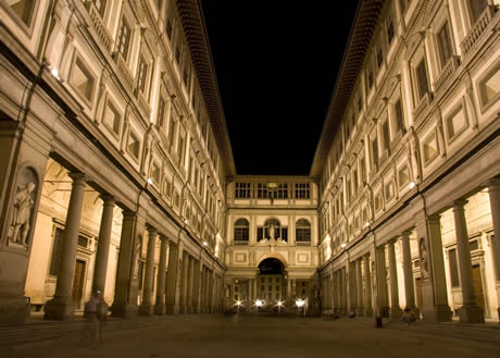 Galeria uffizi Florenta